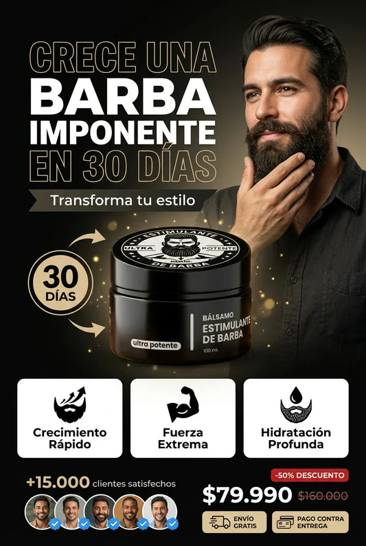 estimulante de barba apolo