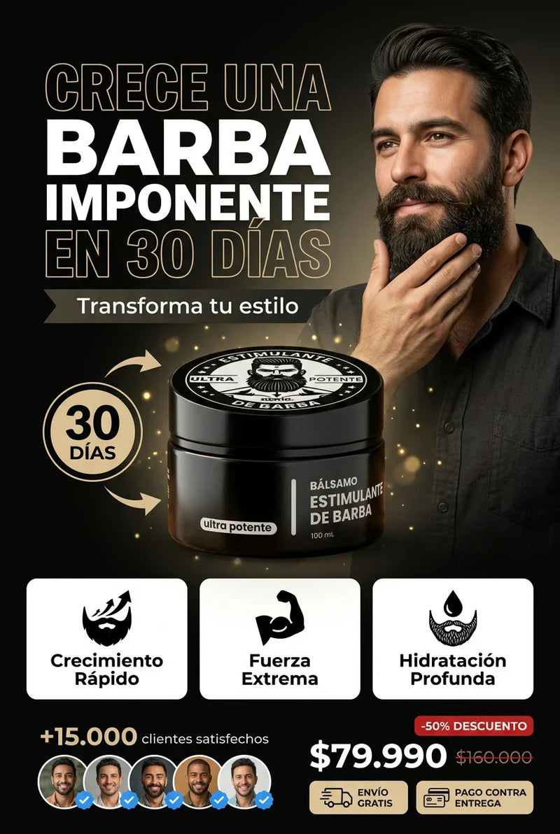 estimulante de barba apolo