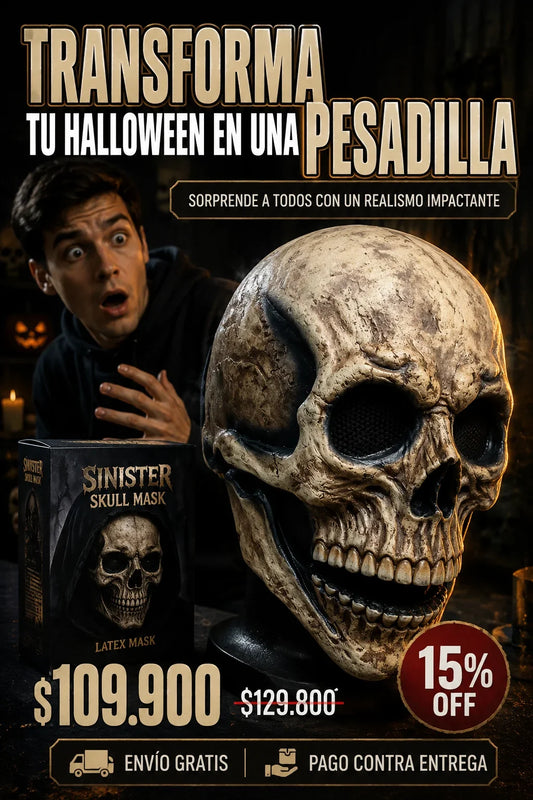 Máscara Halloween