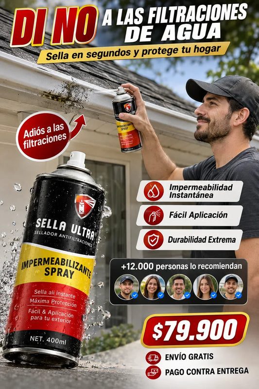 Spray Sellandor De Goteras Sella Ultra
